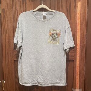 Delta Gray Sturgis Motorcycle Rally Tee
